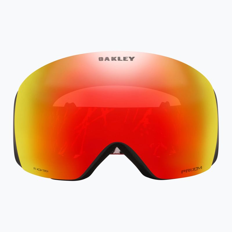 Gogle narciarskie Oakley Flight Deck L red eddie/prizm snow torch iridium 2