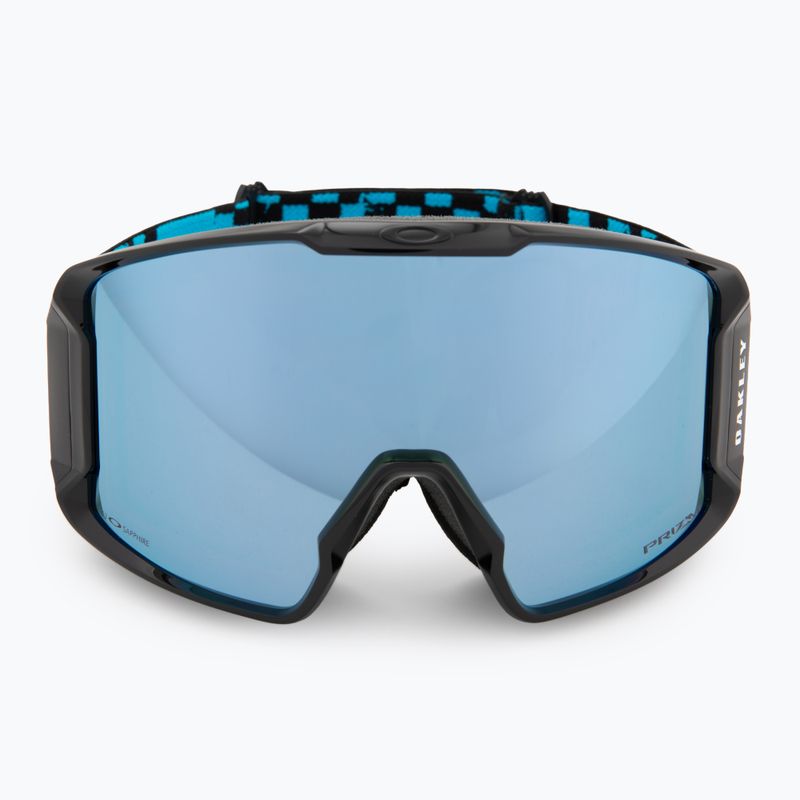Gogle narciarskie Oakley Line Miner L chex black/prizm snow sapphire iridium 2