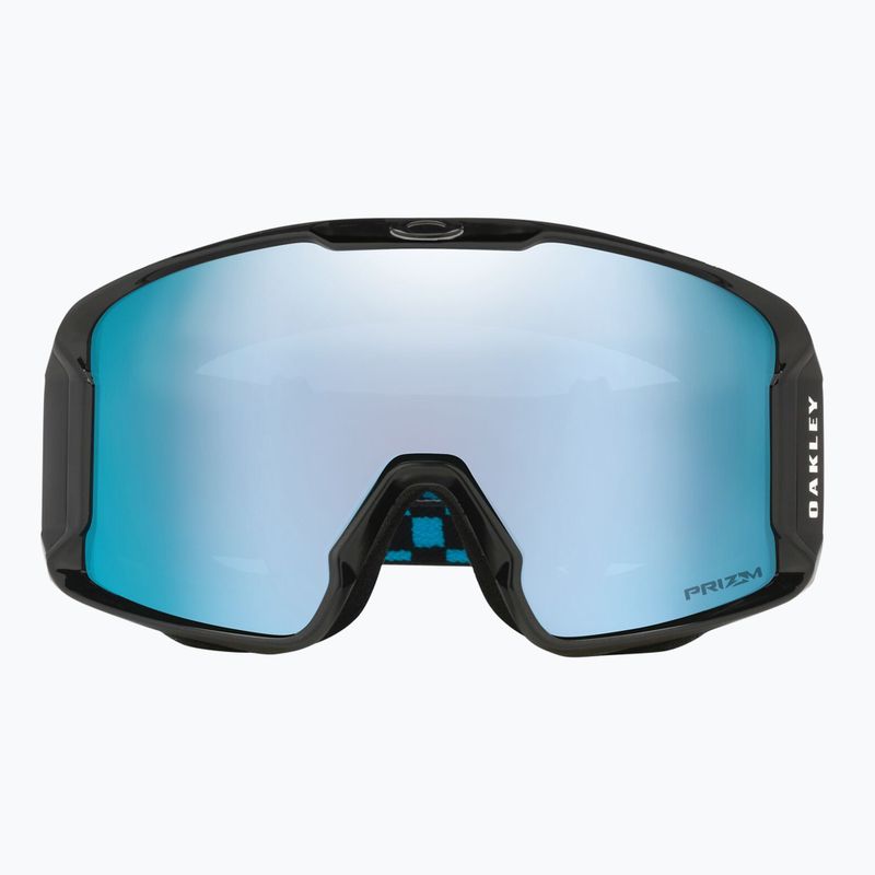 Gogle narciarskie Oakley Line Miner L chex black/prizm snow sapphire iridium 2