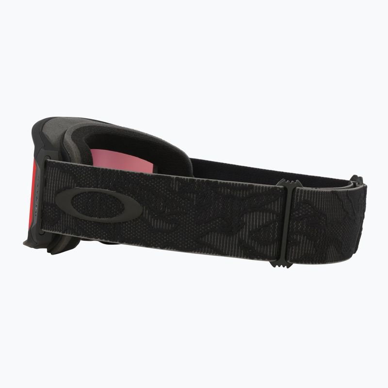 Gogle narciarskie Oakley Line Miner L black camo/prizm snow torch iridium 7