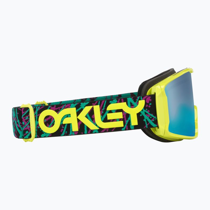 Gogle narciarskie Oakley Line Miner M jaxson blue/prizm snow sapphire iridium 6
