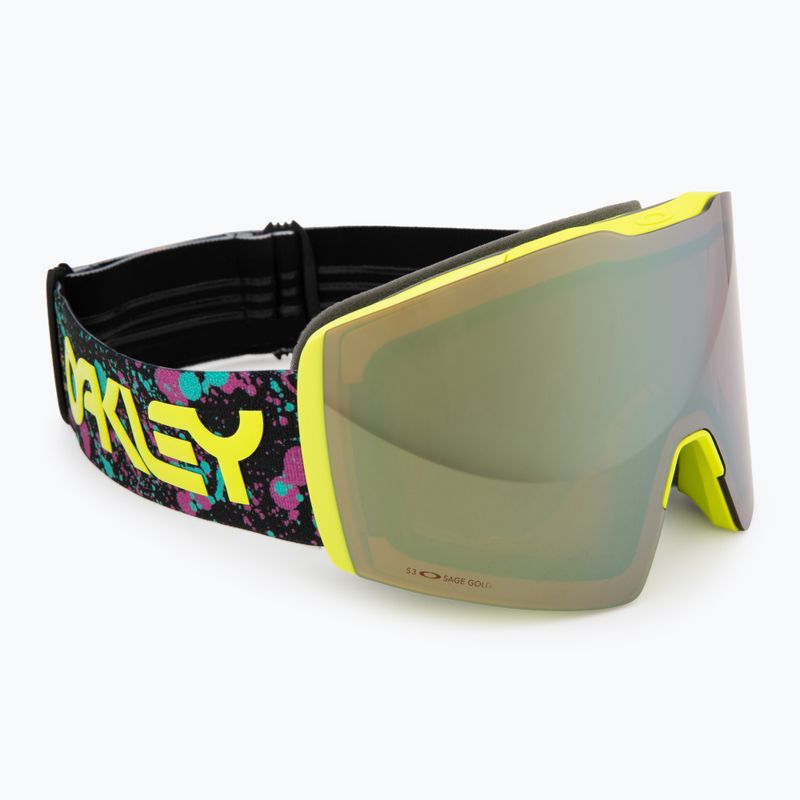 Gogle narciarskie Oakley Fall Line L jaxson black/prizm snow sage gold iridium