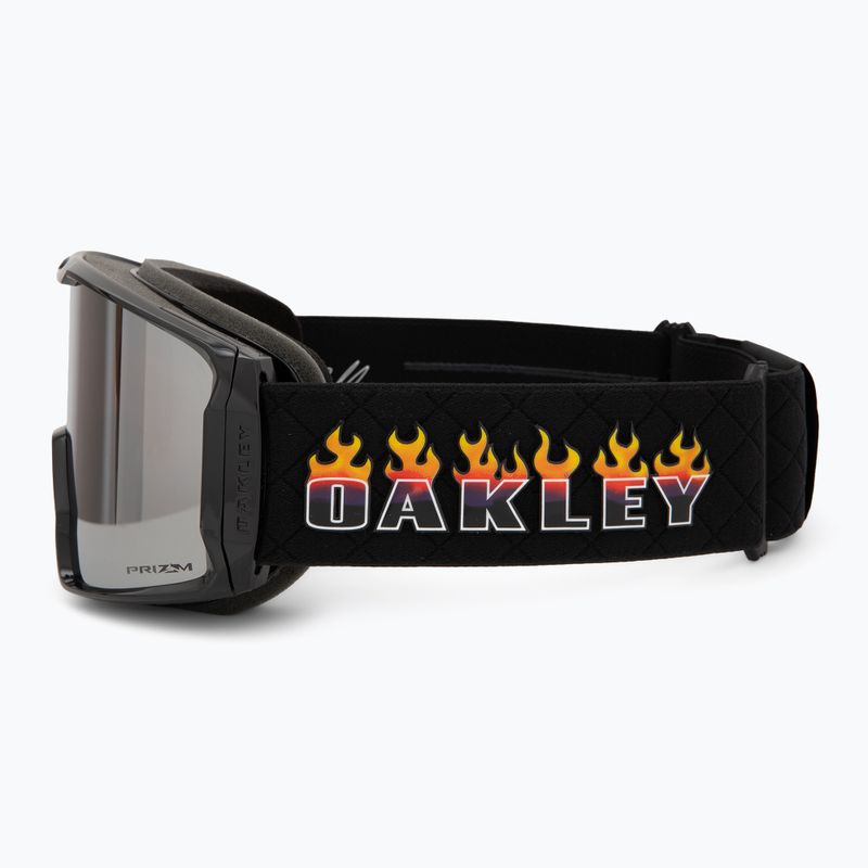 Gogle narciarskie Oakley Line Miner L rene rinnekangas signat/prizm snow black iridium 4