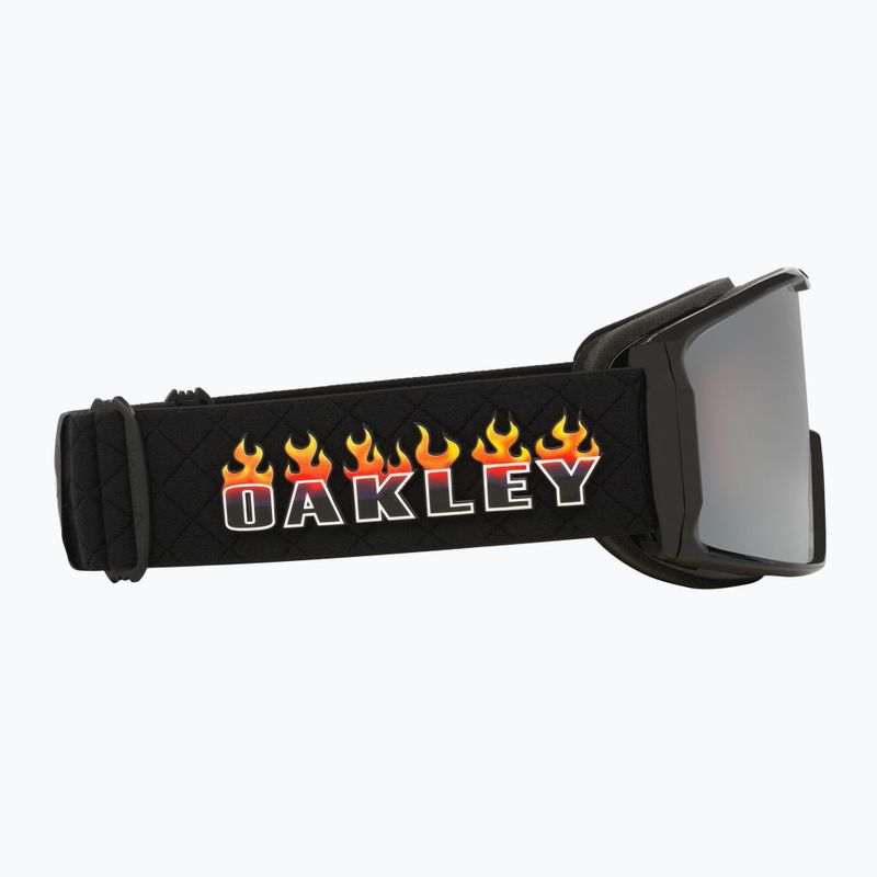 Gogle narciarskie Oakley Line Miner L rene rinnekangas signat/prizm snow black iridium 6