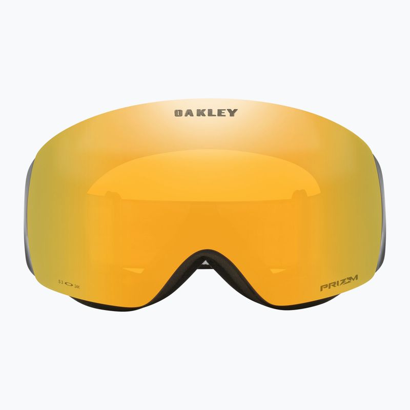 Gogle narciarskie Oakley Flight Deck M matte black/prizm 24k iridium 2