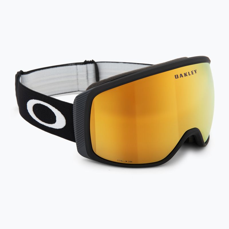 Gogle narciarskie Oakley Flight Tracker M matte black/prizm 24k iridium