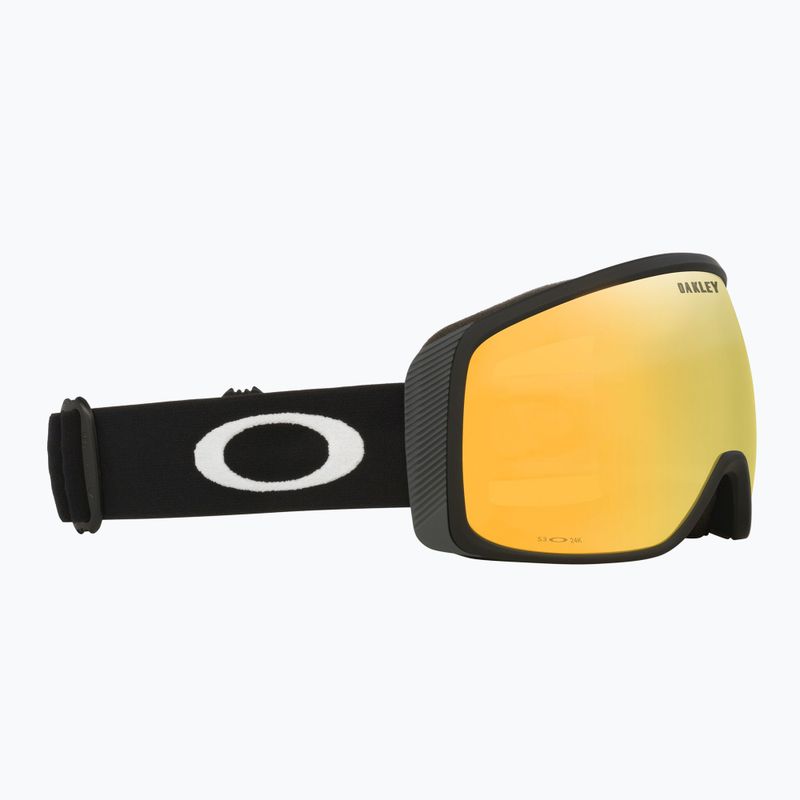Gogle narciarskie Oakley Flight Tracker M matte black/prizm 24k iridium 5