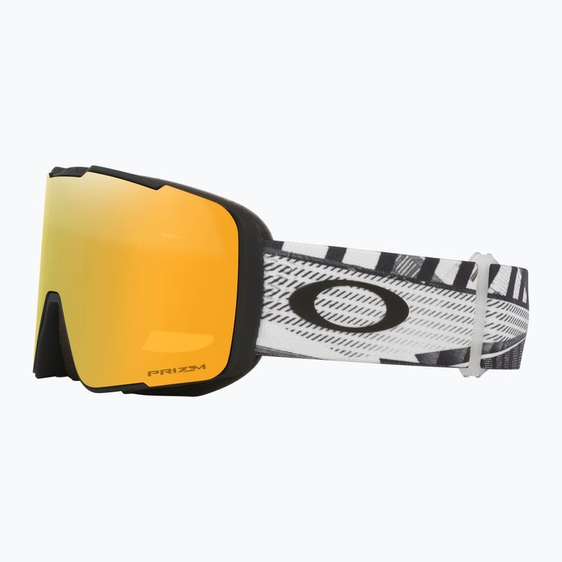 Gogle narciarskie Oakley Line Miner Pro L black forge/prizm 24k/prizm sage gold 5