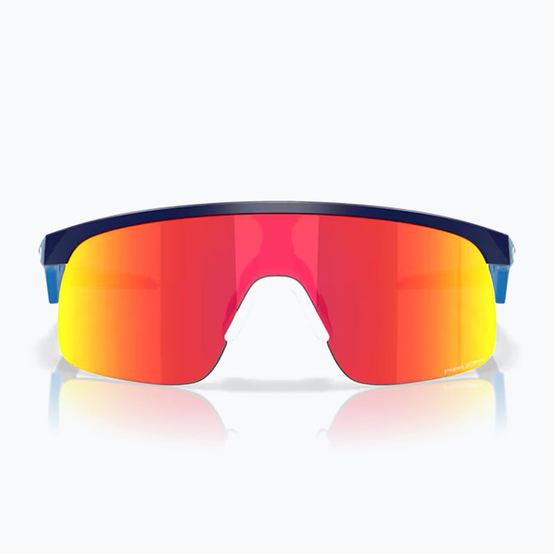 Okulary przeciwsłoneczne dziecięce Oakley Resistor matte navy/prizm ruby 2