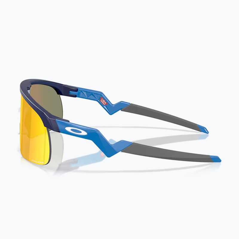 Okulary przeciwsłoneczne dziecięce Oakley Resistor matte navy/prizm ruby 5