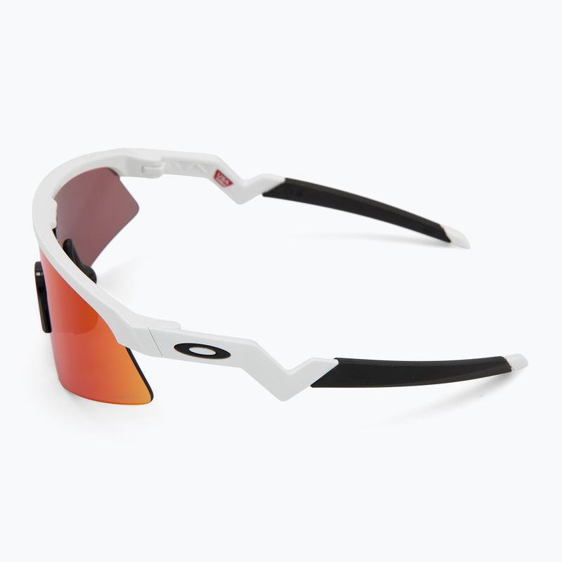 Okulary przeciwsłoneczne dziecięce Oakley Resistor Sweep polished white/prizm field 4