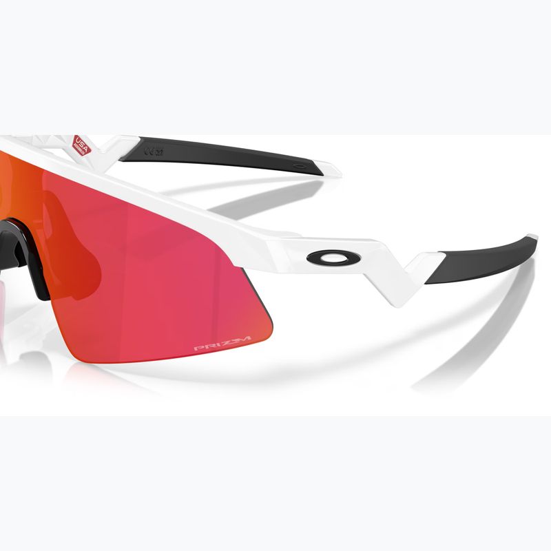 Okulary przeciwsłoneczne dziecięce Oakley Resistor Sweep polished white/prizm field 6