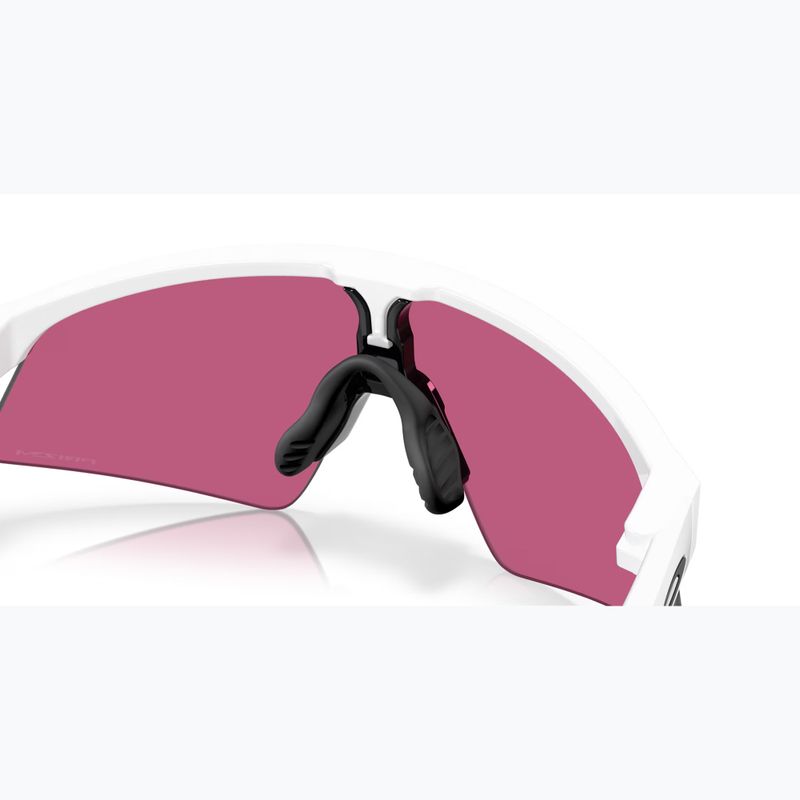 Okulary przeciwsłoneczne dziecięce Oakley Resistor Sweep polished white/prizm field 7