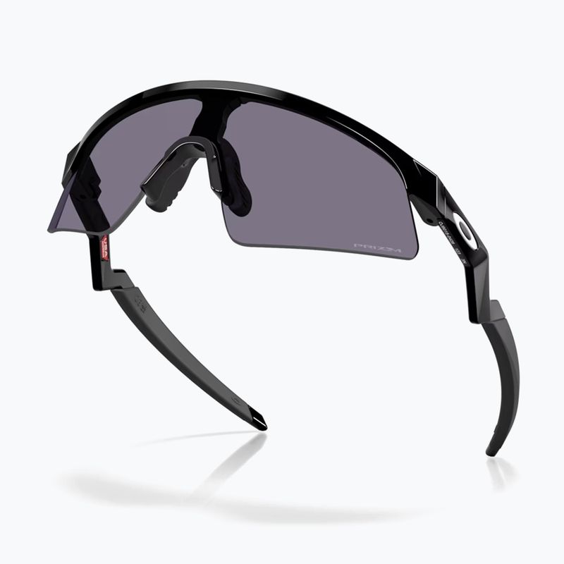 Okulary przeciwsłoneczne dziecięce Oakley Resistor Sweep polished black/prizm grey 4