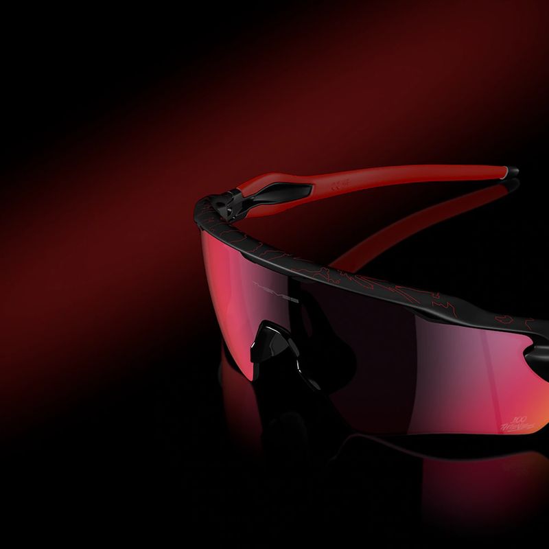 Okulary przeciwsłoneczne Oakley Radar EV Path 100 Thieves matte black/prizm road 5