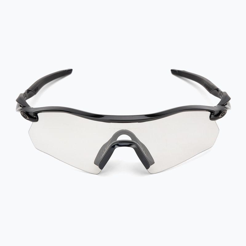 Okulary przeciwsłoneczne Oakley Radar Plate polished black/clear to black irid photochromic 3