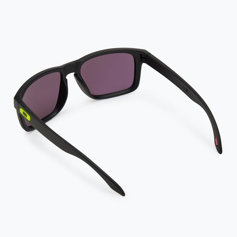 Okulary przeciwsłoneczne Oakley Holbrook matte black/prizm road jade 2