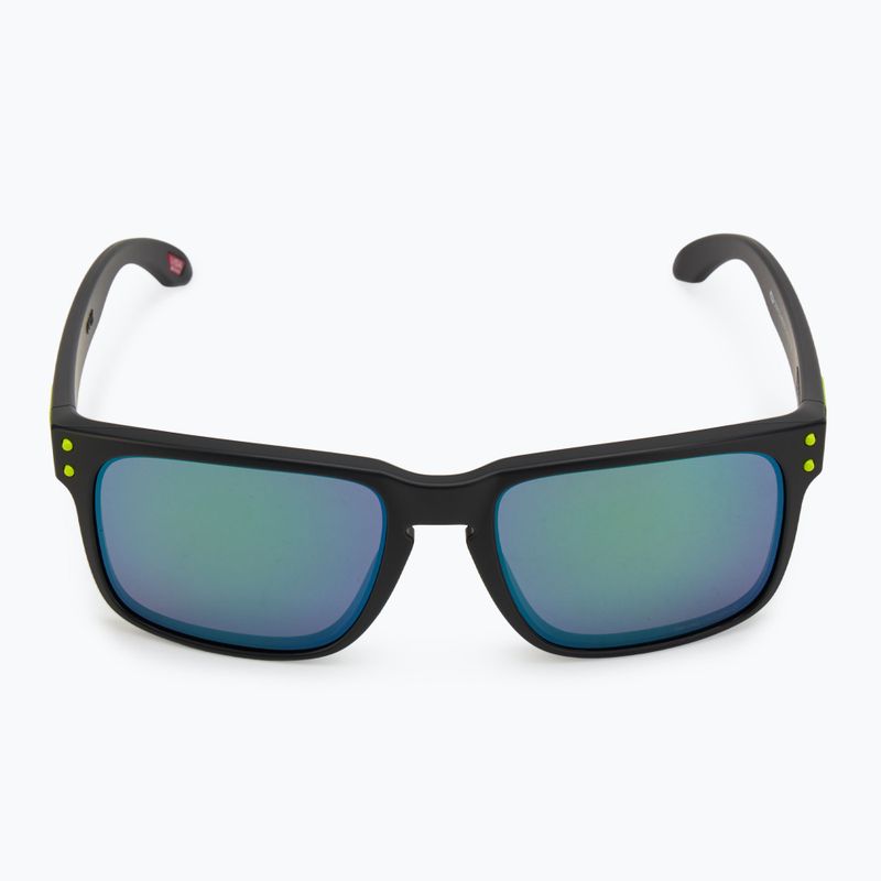 Okulary przeciwsłoneczne Oakley Holbrook matte black/prizm road jade 3