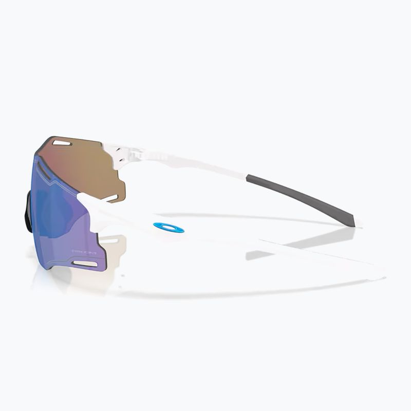 Okulary przeciwsłoneczne Oakley Cybr Zero polished white/prizm sapphire 5
