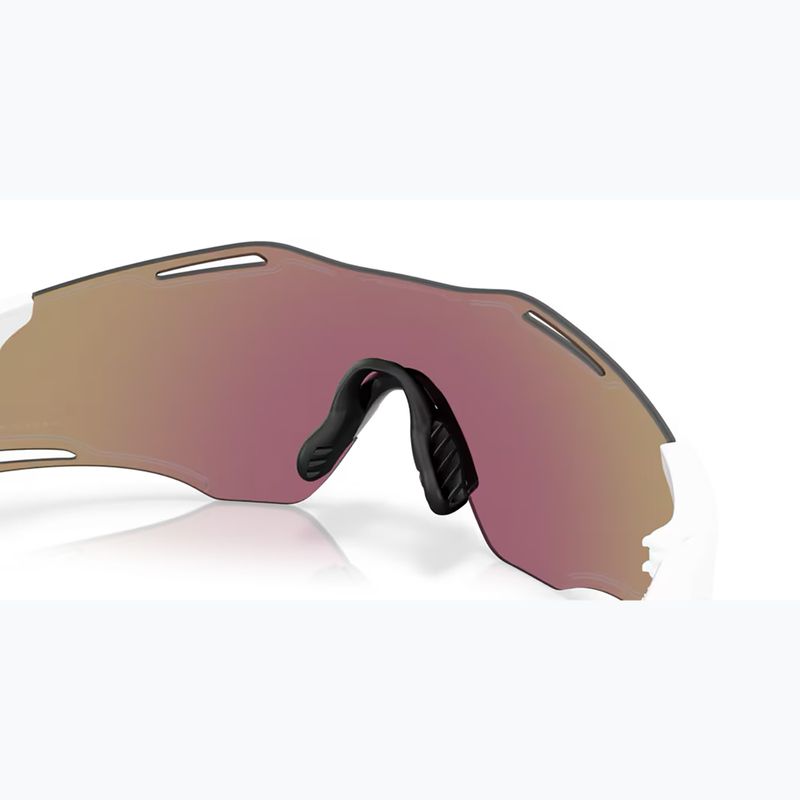 Okulary przeciwsłoneczne Oakley Cybr Zero polished white/prizm sapphire 7