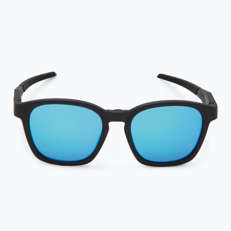 Okulary przeciwsłoneczne Oakley Shackle matte black/prizm sapphire 2