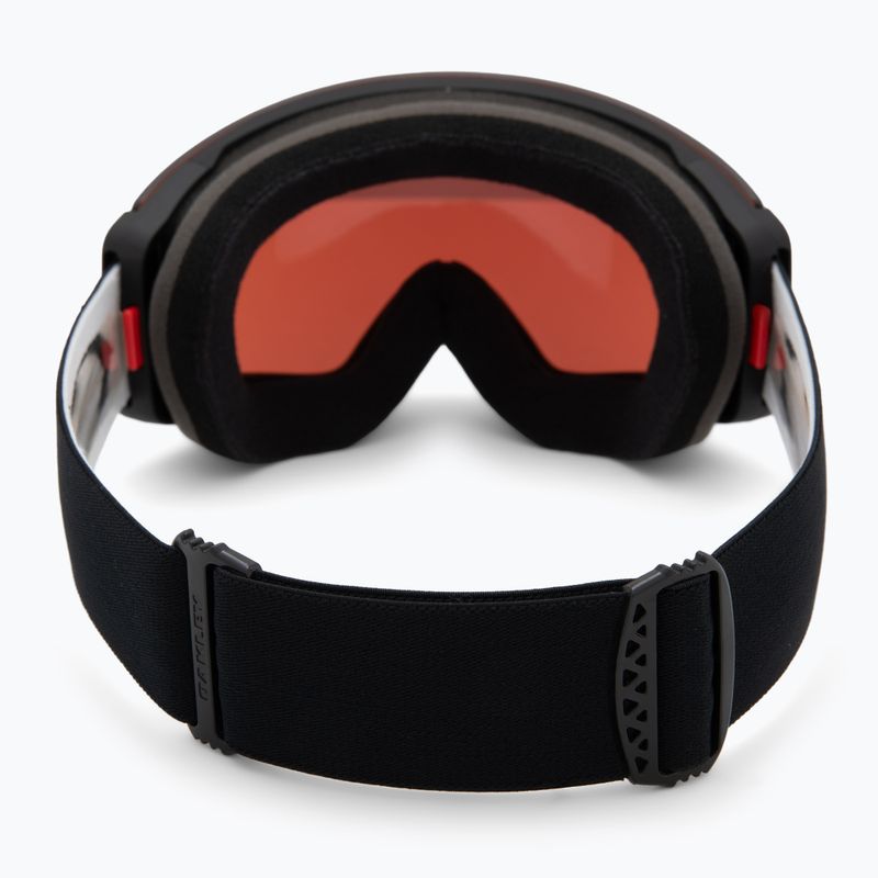 Gogle narciarskie Oakley Flight Deck Pro M matte black/prizm sapphire/prizm torch 4