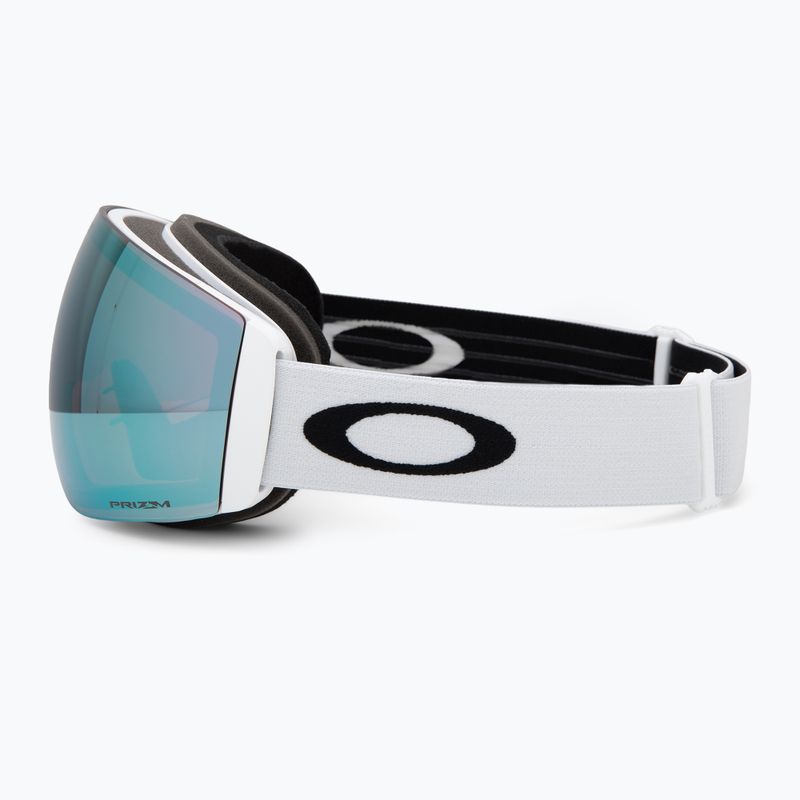 Gogle narciarskie Oakley Flight Deck Pro M matte white/prizm sapphire/prizm sage go 5