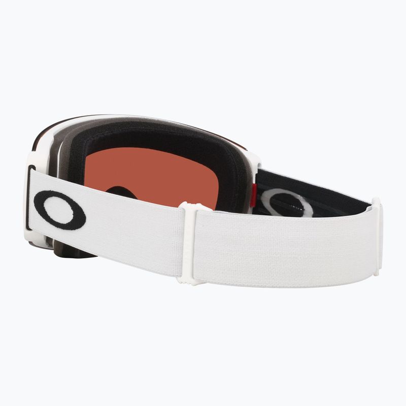Gogle narciarskie Oakley Flight Deck Pro M matte white/prizm sapphire/prizm sage go 4