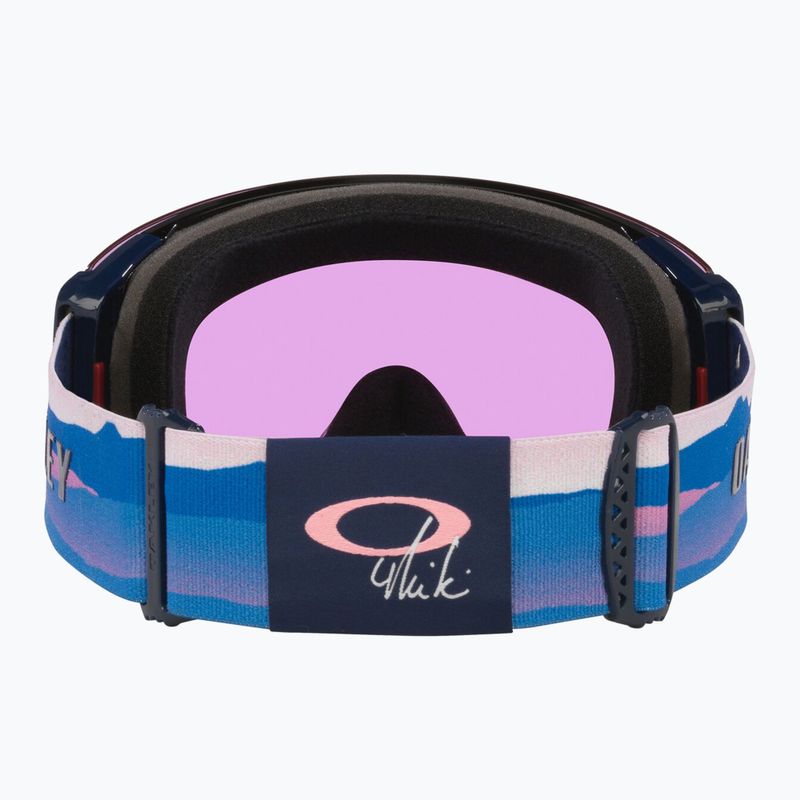 Gogle narciarskie Oakley Flight Deck Pro M Mikaela shiffrin sig/prizm iced/prizm sapphire 3