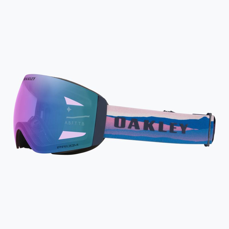 Gogle narciarskie Oakley Flight Deck Pro M Mikaela shiffrin sig/prizm iced/prizm sapphire 5