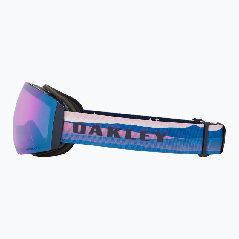 Gogle narciarskie Oakley Flight Deck Pro M Mikaela shiffrin sig/prizm iced/prizm sapphire 6