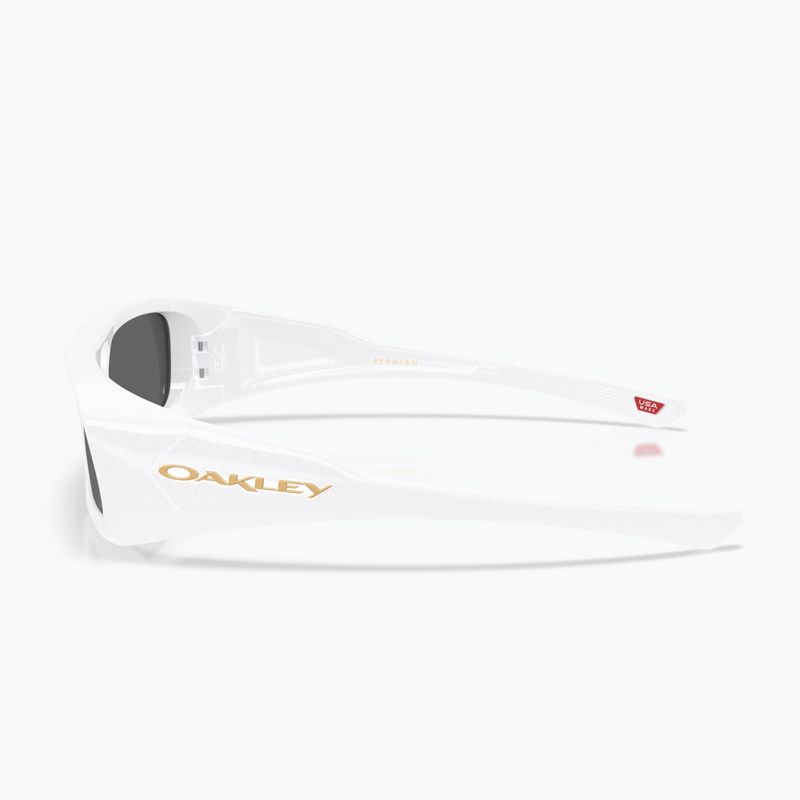 Okulary przeciwsłoneczne Oakley Permian pearl white 3
