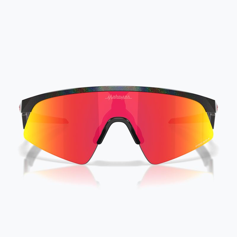 Okulary przeciwsłoneczne dziecięce Oakley Resistor Sweep dark galaxy/prizm ruby 2
