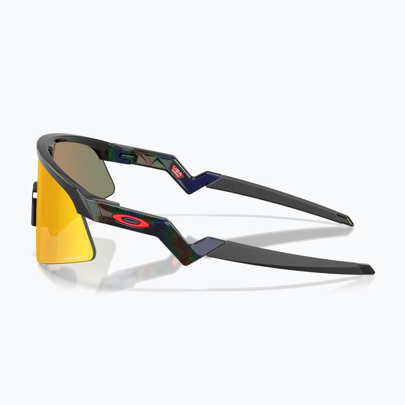 Okulary przeciwsłoneczne dziecięce Oakley Resistor Sweep dark galaxy/prizm ruby 5