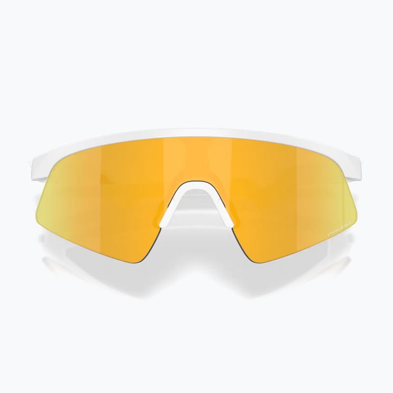 Okulary przeciwsłoneczne dziecięce Oakley resistor sweep matte white/prizm 24k 3