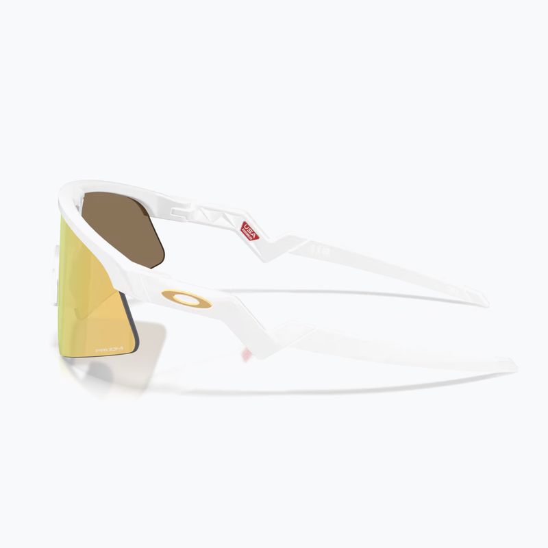 Okulary przeciwsłoneczne dziecięce Oakley resistor sweep matte white/prizm 24k 5