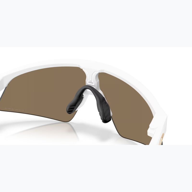 Okulary przeciwsłoneczne dziecięce Oakley resistor sweep matte white/prizm 24k 7