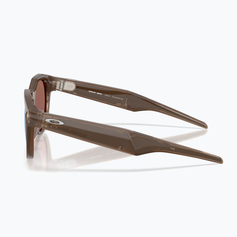 Okulary z kamerą Oakley Meta HSTN brown smoke/prizm deep water polarized 6