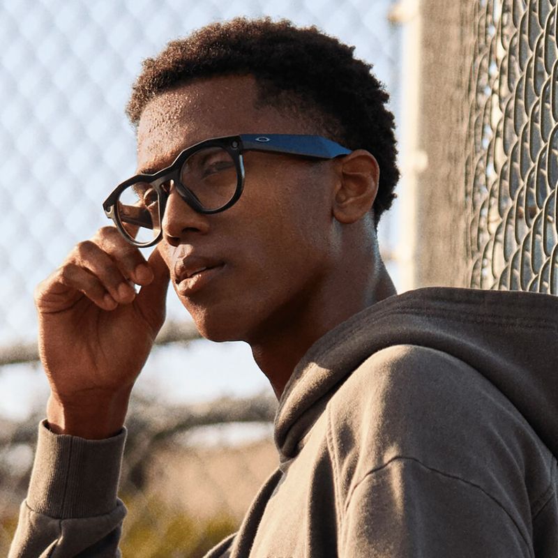 Okulary z kamerą Oakley Meta HSTN black/clear 9