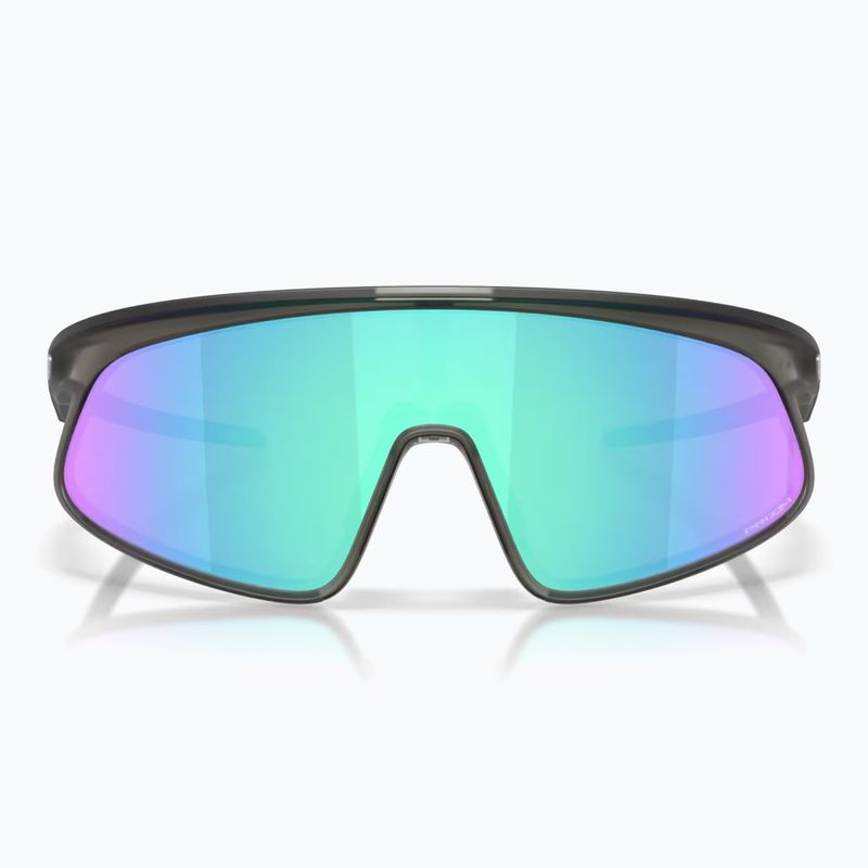 Okulary przeciwsłoneczne Oakley RSLV 141 matte grey smoke/prizm sapphire 2