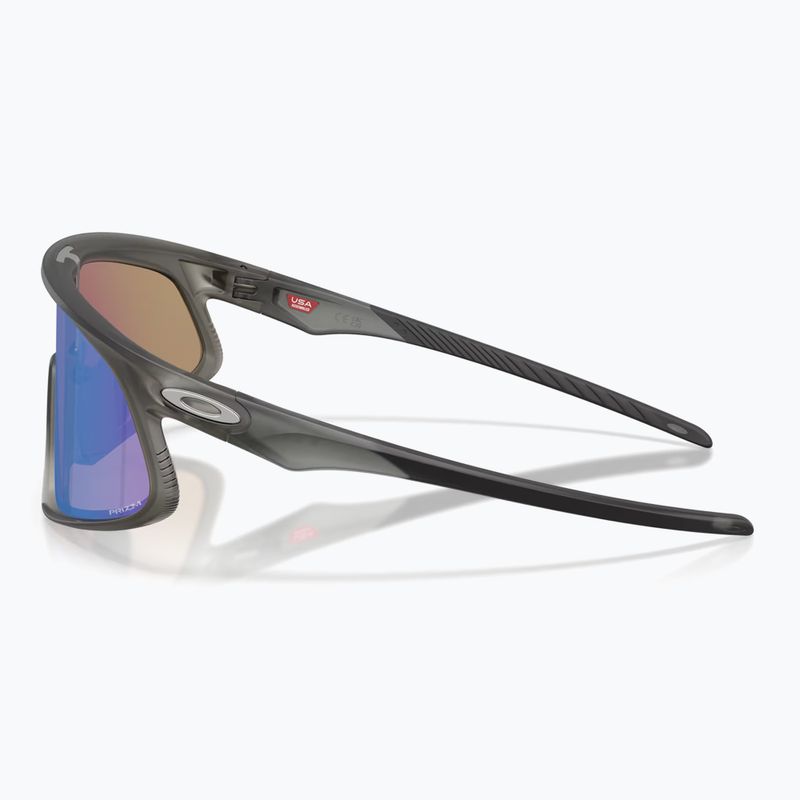 Okulary przeciwsłoneczne Oakley RSLV 141 matte grey smoke/prizm sapphire 3