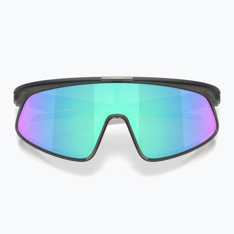 Okulary przeciwsłoneczne Oakley RSLV 141 matte grey smoke/prizm sapphire 5