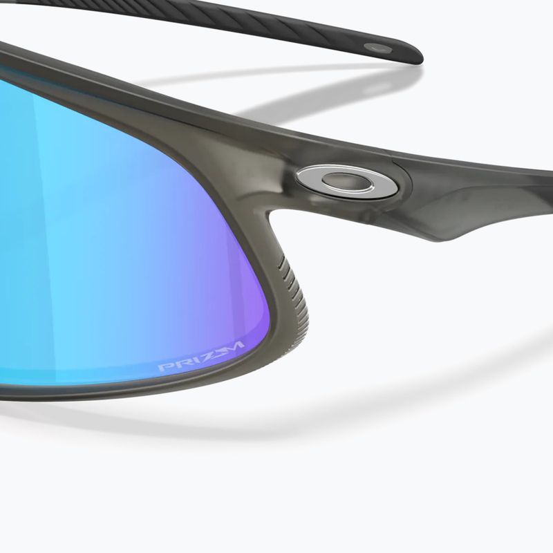 Okulary przeciwsłoneczne Oakley RSLV 141 matte grey smoke/prizm sapphire 6