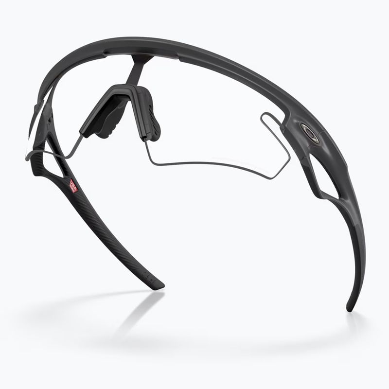 Okulary przeciwsłoneczne Oakley Sphaera Slash carbon/clear to black iridium photochromic 4