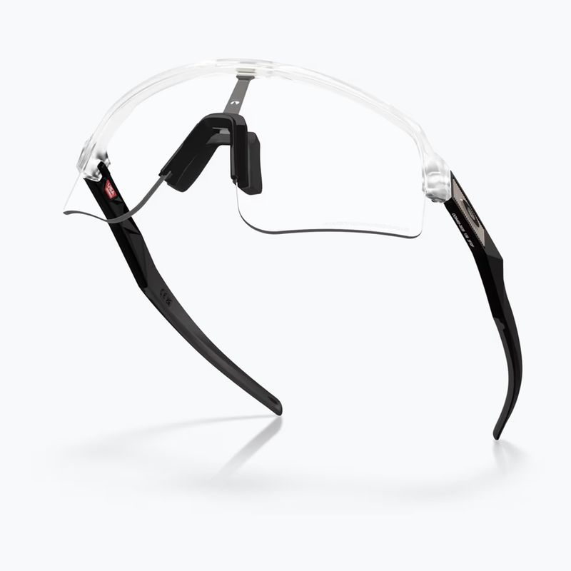 Okulary przeciwsłoneczne Oakley Sutro Lite Sweep matte clear/clear to black iridium photochromic 4