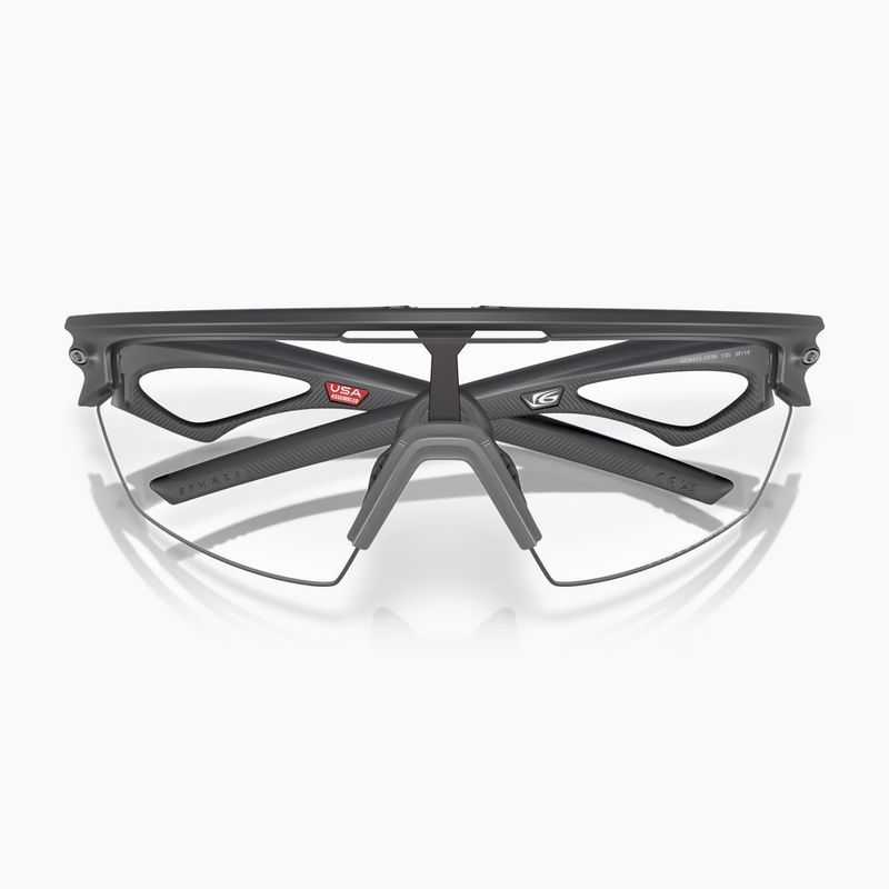Okulary przeciwsłoneczne Oakley Sphaera carbon/clear to black iridium pchotochromic 5