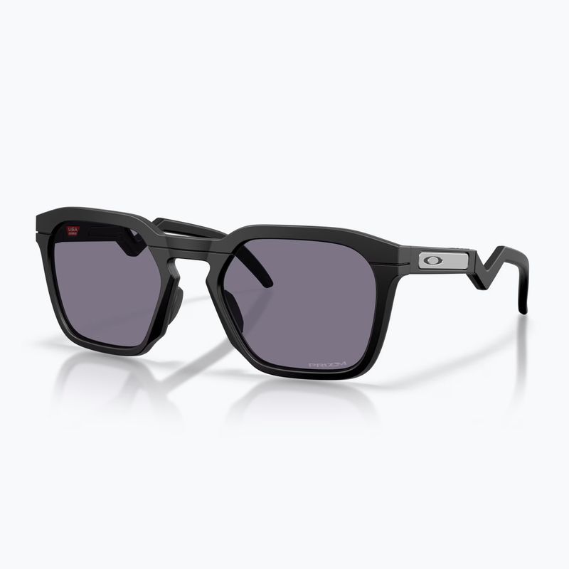 Okulary przeciwsłoneczne Oakley HSTN SQ matte black/prizm grey