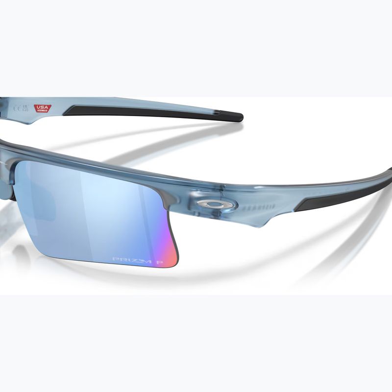 Okulary przeciwsłoneczne Oakley Bisphera Speed matte trans abyss 6