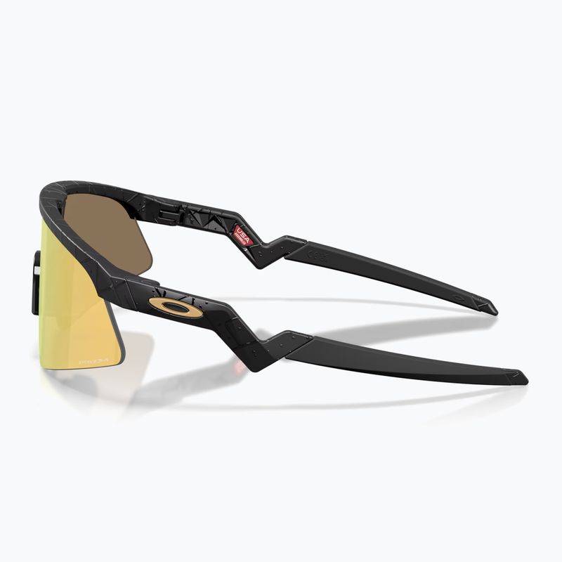 Okulary przeciwsłoneczne dziecięce Oakley Resistor Sweep matte black splatter/prizm 24k 3