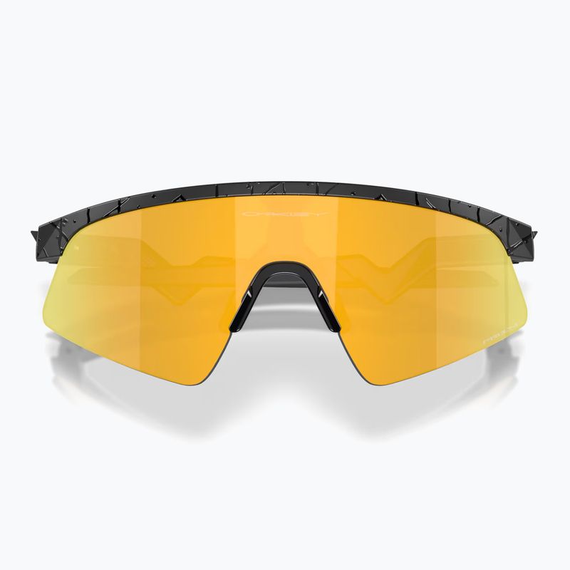 Okulary przeciwsłoneczne dziecięce Oakley Resistor Sweep matte black splatter/prizm 24k 5